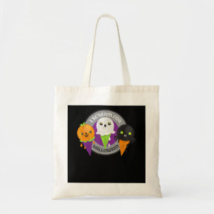 Ich schreie zu Halloween-Kürbis-Spinnen-Geist Tragetasche