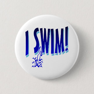Ich schwimme button