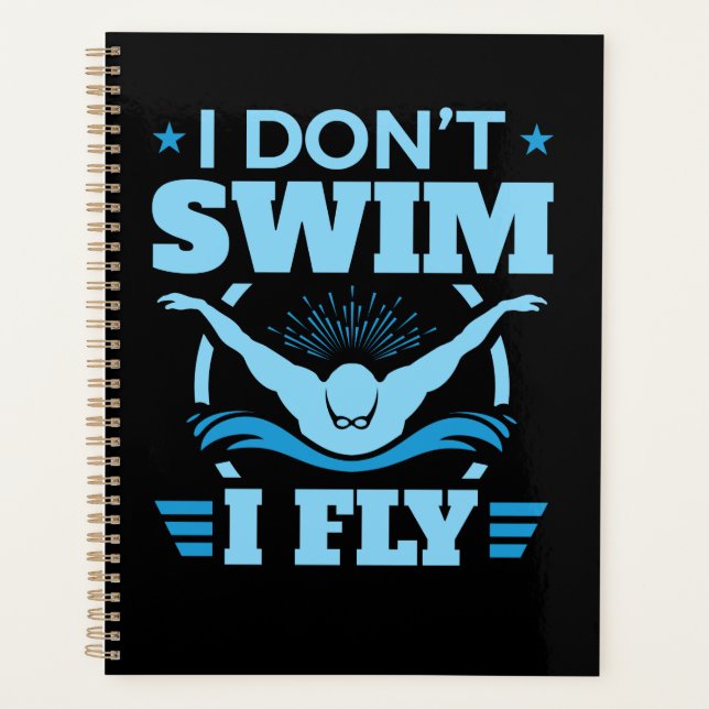 Ich schwimme nicht beim Schmetterling Planer (Vorderseite)