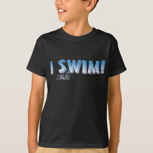 Ich schwimme T-Shirt