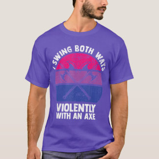 Ich schwinge auf beide Arten heftig mit einem ae b T-Shirt