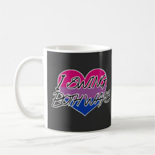 Ich schwinge beides - bisexueller Stolz Kaffeetasse