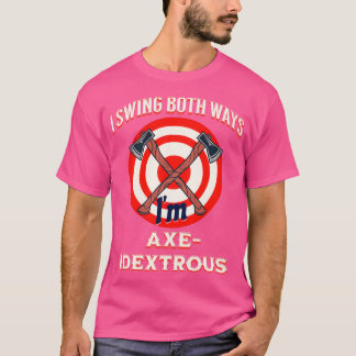 Ich schwinge beides wie lustiges Ambient-Geschwätz T-Shirt
