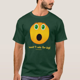 Ich schwöre, dass es der Hund - lustiger Gesicht T-Shirt