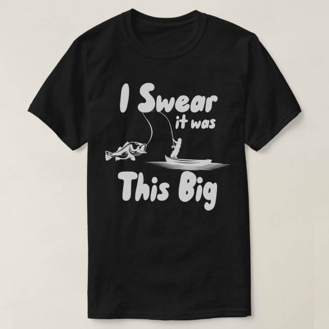 Ich schwöre, es war so groß T-Shirt (Design vorne)