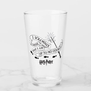 Ich schwöre feierlich, dass ich nicht gut bin glas