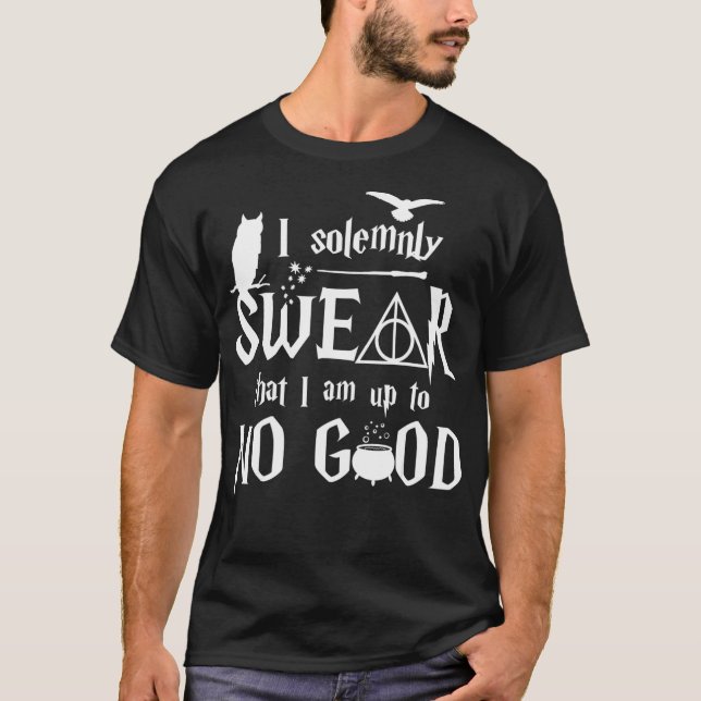 Ich schwöre feierlich, dass ich OHNE GUT bin _2  T-Shirt (Vorderseite)