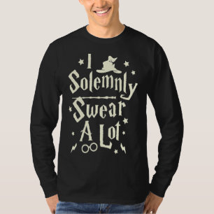 Ich schwöre feierlich eine große Hexe T-Shirt