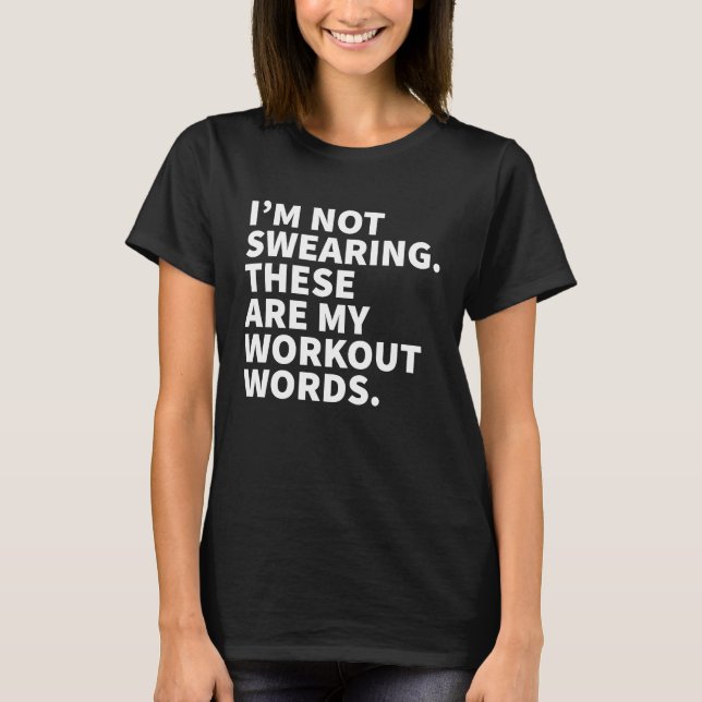 Ich schwöre nicht, dass das mein Trainingssymbol i T-Shirt (Vorderseite)