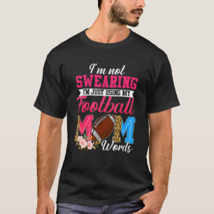 Ich schwöre nicht, dass ich einfach meine Football T-Shirt
