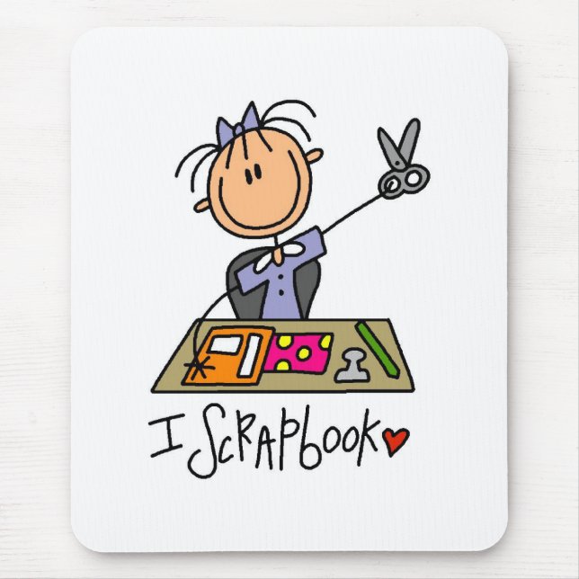 Ich scrapbooke mousepad (Vorne)