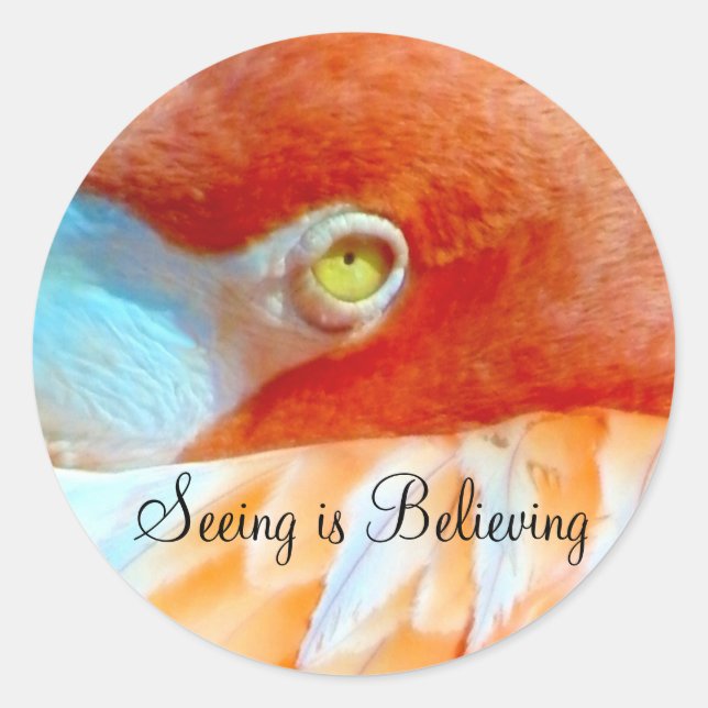 Ich sehe_ Aufkleber (Vorderseite)