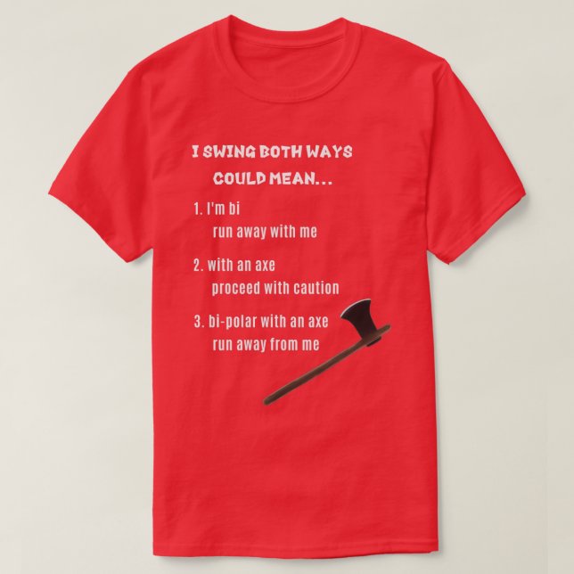 Ich sehe beide Wege T-Shirt (Design vorne)