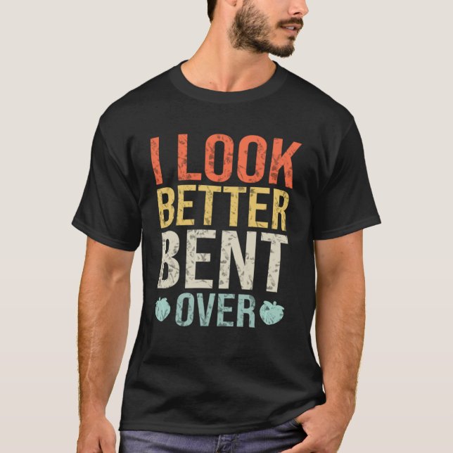 Ich sehe besser über Fitness trainieren Peach Boot T-Shirt (Vorderseite)
