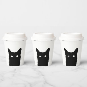Ich sehe Cat Click, um Ihre Farbdekor-Option auszu Pappbecher