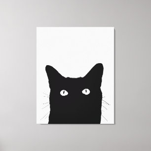Ich sehe Cat Click, um Ihre Farbdekoration auszuwä Leinwanddruck