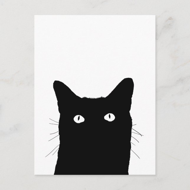 Ich sehe Cat Click, um Ihre Farbdekoration auszuwä Postkarte (Vorderseite)