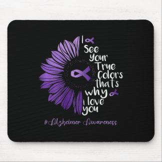 Ich sehe deine wahre Farbe Heimerheimer Sonnenblum Mousepad