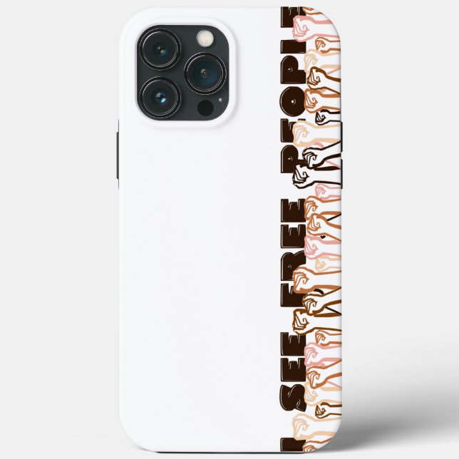 Ich sehe den Fall Free People Case-Mate iPhone Hülle (Rückseite)
