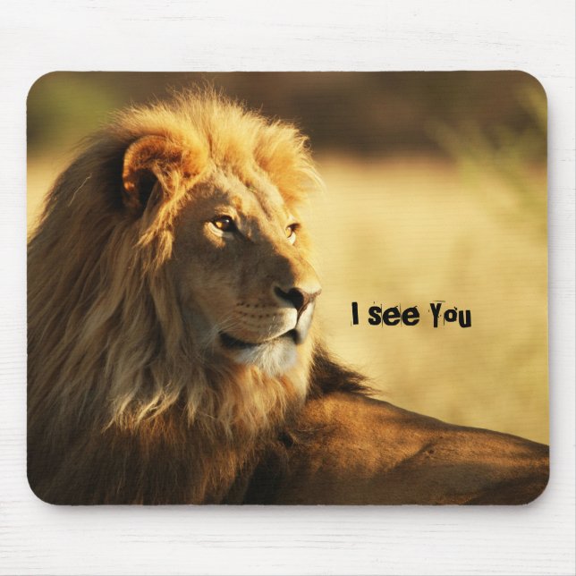 Ich sehe dich mousepad (Vorne)
