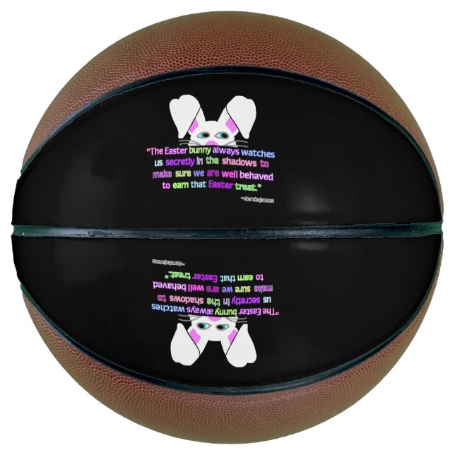 Ich sehe dich, Osterhasen Basketball (Vorderseite)