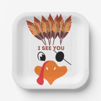 Ich sehe dich pappteller