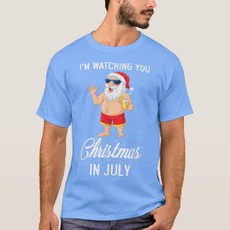 Ich sehe dir Weihnachten im Juli Sommer Vac T-Shirt