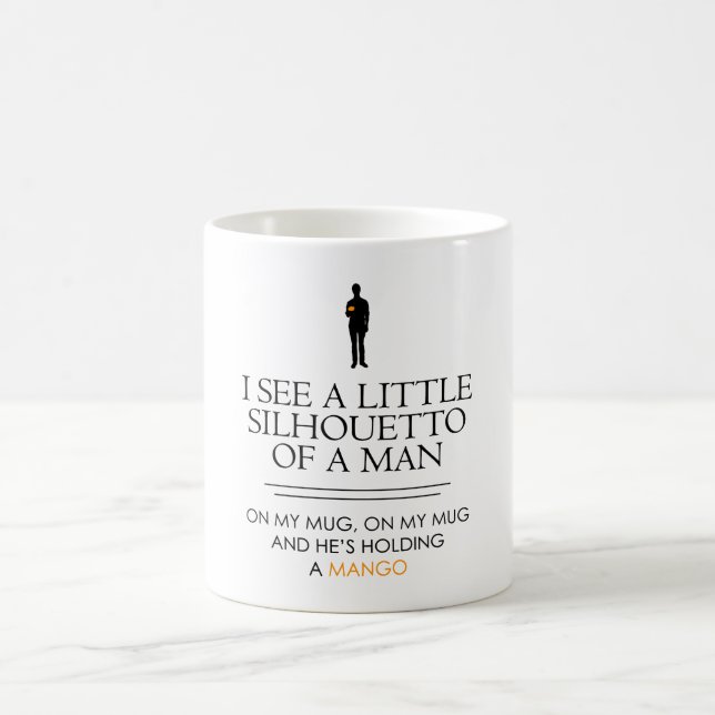 Ich sehe ein kleines Silhouetto…. Kaffeetasse (Mittel)