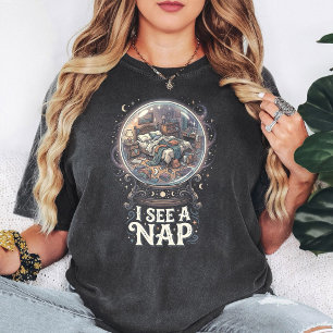 Ich sehe eine unordentliche Schlafzimmer Kristallk T-Shirt
