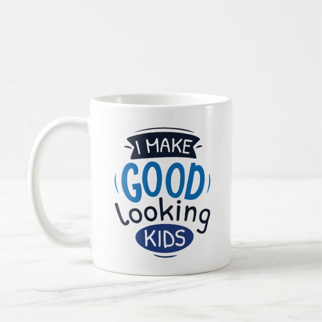 Ich sehe gut aus Kindern Kaffeetasse (Links)