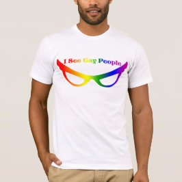 Ich sehe homosexuelle Leute T-Shirt