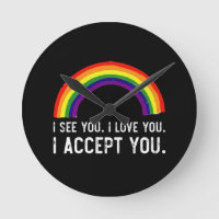 Ich sehe, ich Liebe Sie ich akzeptiere Sie Gay Pri