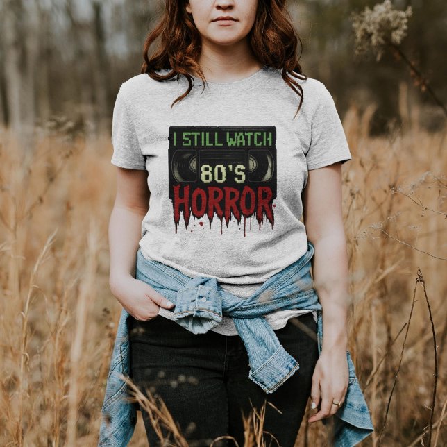 Ich sehe immer noch 80er Horror T-Shirt (Von Creator hochgeladen)