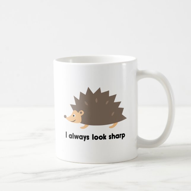 Ich sehe immer scharf aus kaffeetasse (Rechts)