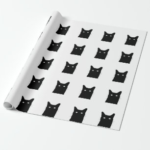 Ich sehe Katzenklick, um Ihren Farbhintergrund zu  Geschenkpapier