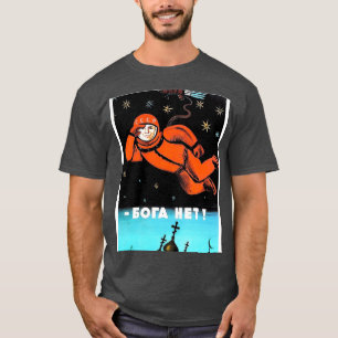 Ich sehe kein Gott hier Grafik T-Shirt