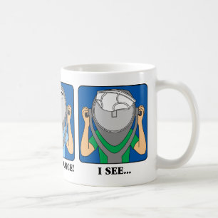 Ich sehe London, ich sehe Frankreich... Mug Kaffeetasse