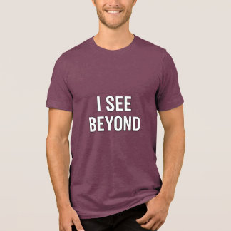 ICH SEHE MEHR — Spirituell Erwachtes Drittes Auge  Tri-Blend Shirt