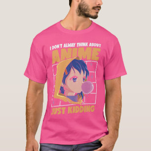 Ich sehe mir nicht immer Anime an, die Manga Otak  T-Shirt