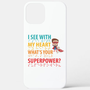 Ich sehe mit meinem Herzjunge - Blindheit Blindhei Case-Mate iPhone Hülle