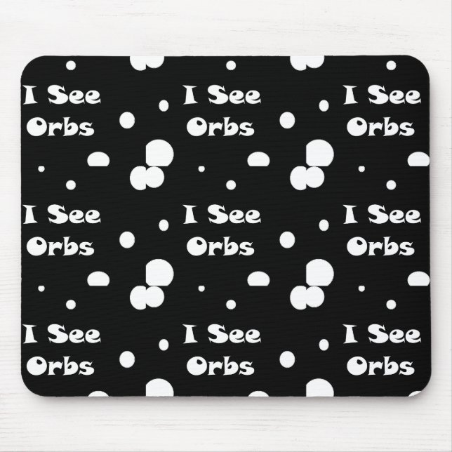 Ich sehe Orbs-mousepad Mousepad (Vorne)