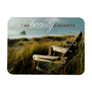"Ich sehe Schönheit" Motivation Affirmation Flexib Magnet
