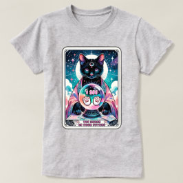 Ich sehe Tobohnen Cat Tarot Card T - Shirt