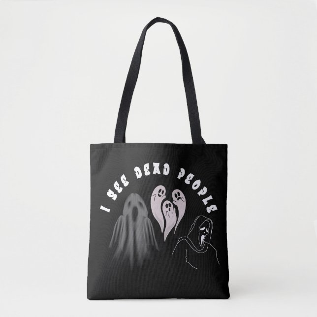 ICH SEHE TOTE MENSCHEN TASCHE (Vorderseite)