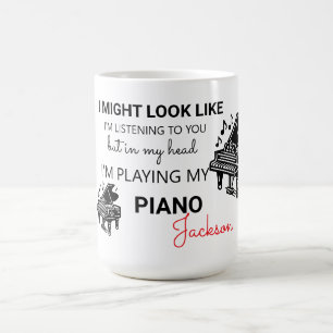 Ich sehe vielleicht aus, als würde ich dir zuhören kaffeetasse