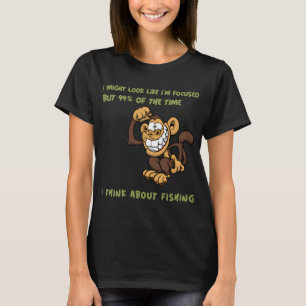 Ich sehe vielleicht konzentriert aus, aber 99% der T-Shirt