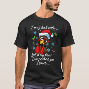Ich sehe vielleicht ruhig aus, aber in meinem Kopf T-Shirt