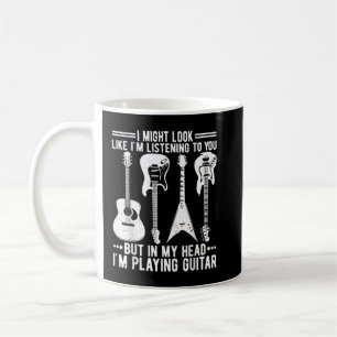 Ich sehe vielleicht so aus, als würde ich dir zuhö kaffeetasse