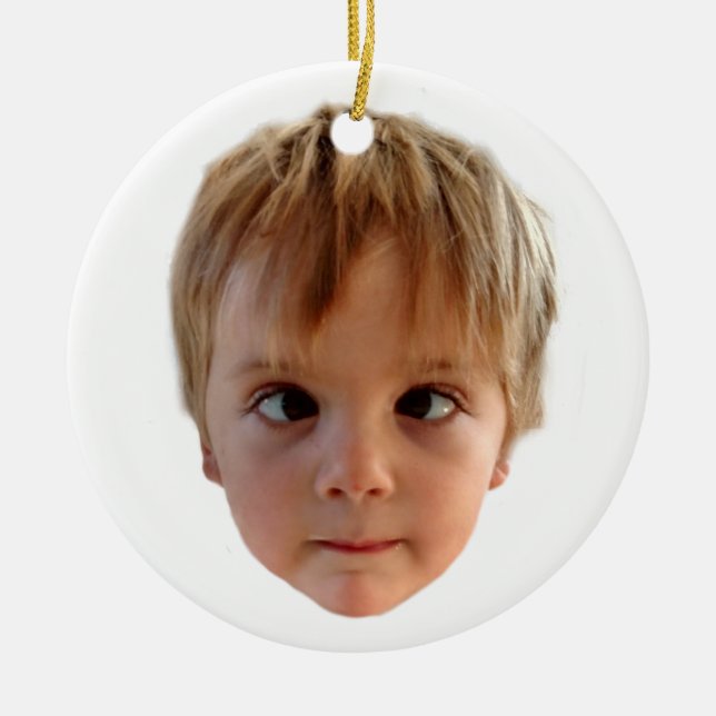 Ich sehe zwei Bäume Keramikornament (Vorne)