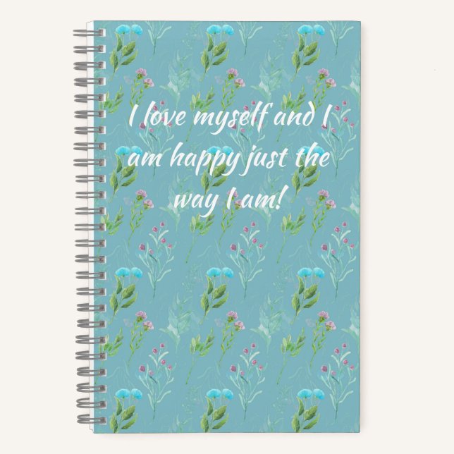 Ich selbst Liebe Notebook Notizbuch (Vorderseite)